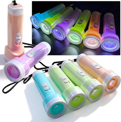 Toy flashlights with batteries - with,